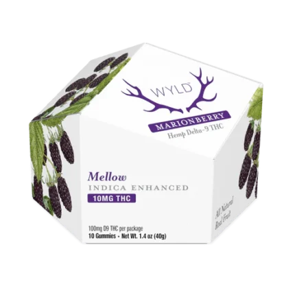 Wyld Marionberry Indica Gummies
