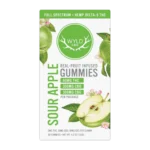 Sour Apple CBD gummies