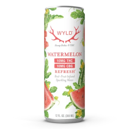 Watermelon THC, CBG sparkling water