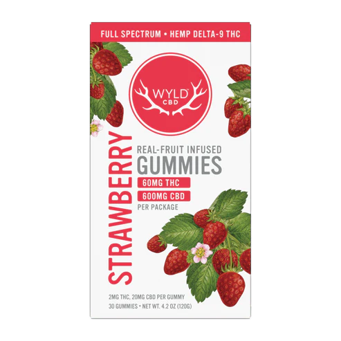 Wyld Strawberry Gummies