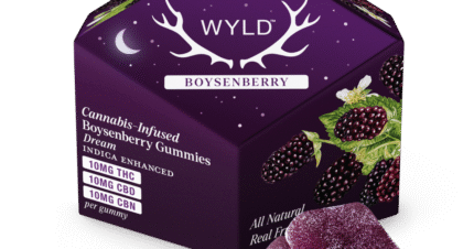 Wyld CBD Gummies Boysenberry