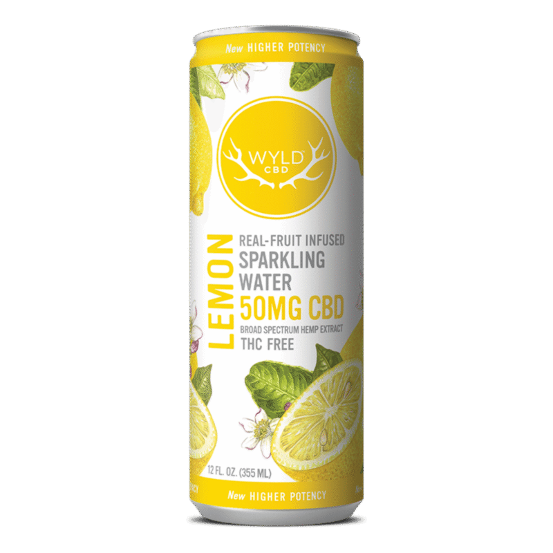Lemon CBD Sparkling Water | CBD-Only
