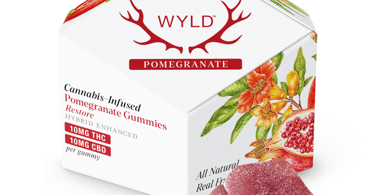 Pomegranate Gummies wyld
